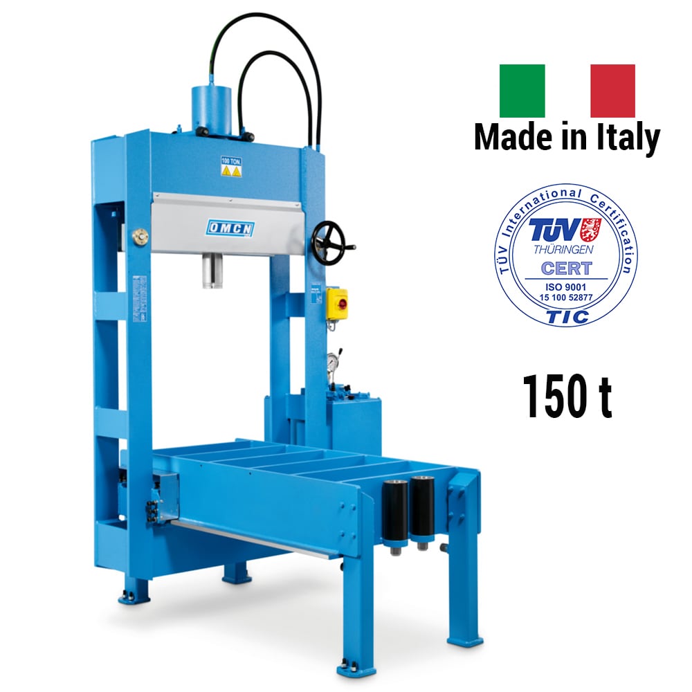 Portalpresse 150t » OMCN 204/WM » Mit beweglichem Tisch