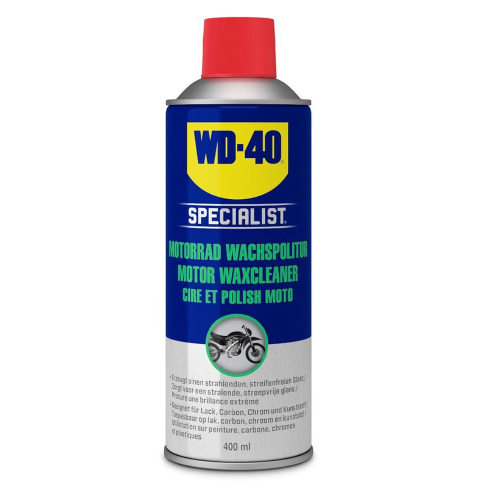 WD-40® Specialist Motorrad Wachspolitur » 400 ml