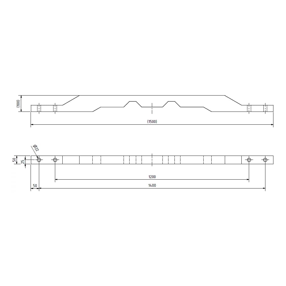 Consul Grundplatten-Verstärkungsbügel für Consul 1.25, 1.25, 1.30 für Fundamente von 150 - 210 mm