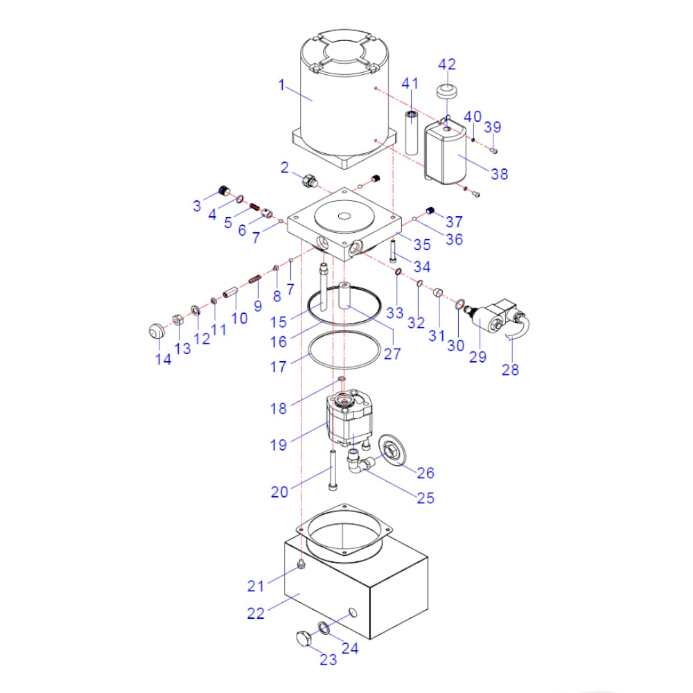 Elektromagnetventil für TRUSTERS / REMO POWERLIFT600LL