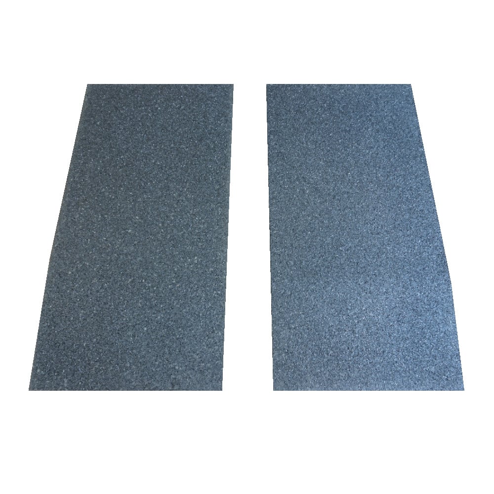 Universale Auffahrrampen aus Gummigranulat 1000x500x40mm