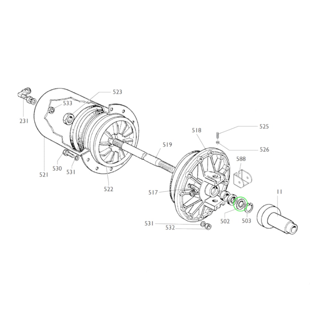 Simmerring, Unterlegscheibe Mondolfo Ferro AQUILA ALLIANCE u. a. | 325561
