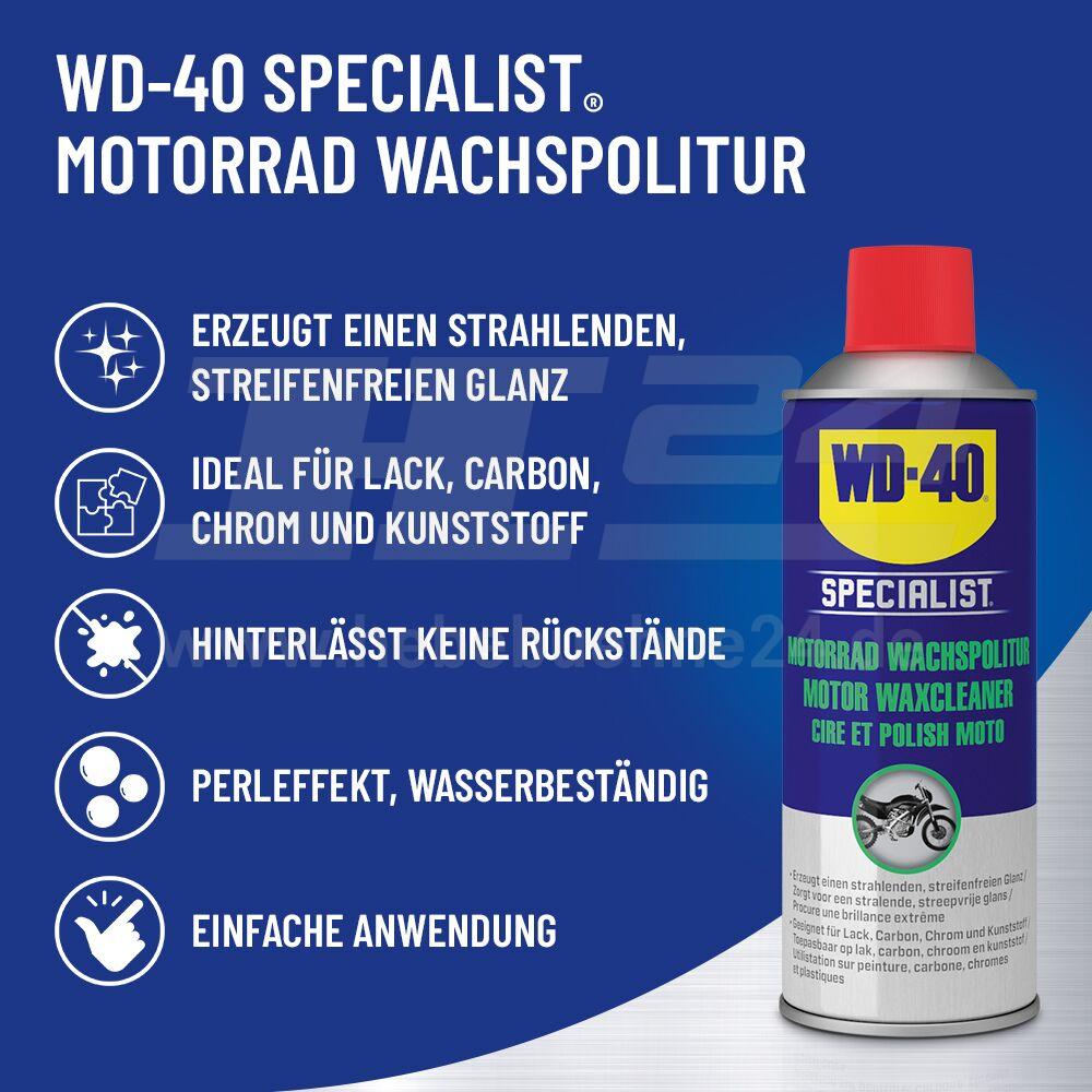 WD-40® Specialist Motorrad Wachspolitur » 400 ml