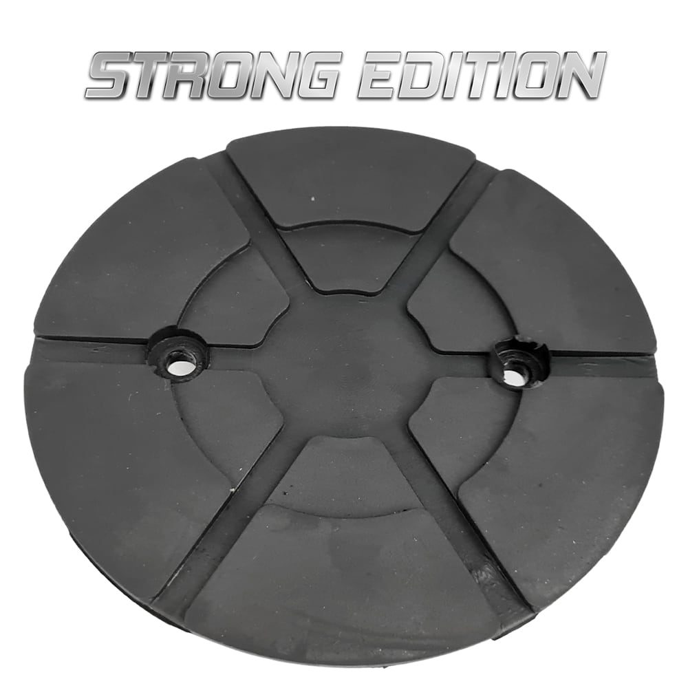Gummiauflage für autop Hebebühnen » Ø120 mm x10 mm » verstärkt