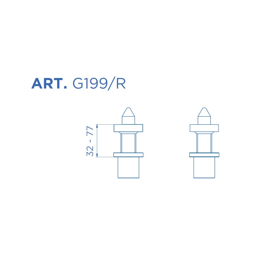 Dorn-Aufnahme für OMCN 199/ALFA, 199/BETA, 199/R, 199/RL, 199/RX, 199/RY | Set