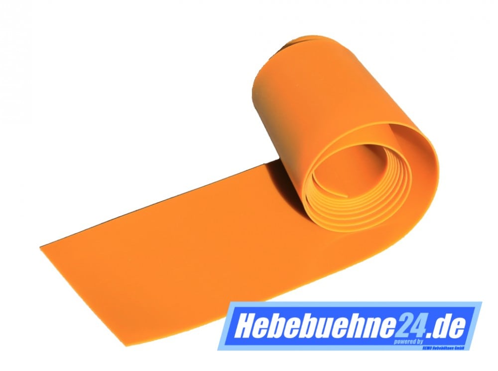 Universal-Spindelabdeckband für Hebebühnen, aus Vulkollan, 134 x 2500 x 1,2 mm