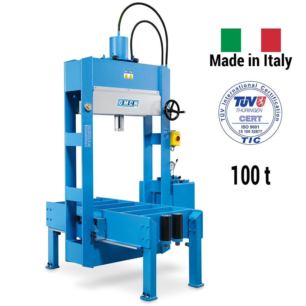 Portalpresse 100t » OMCN 164/WM » Mit beweglichem Tisch