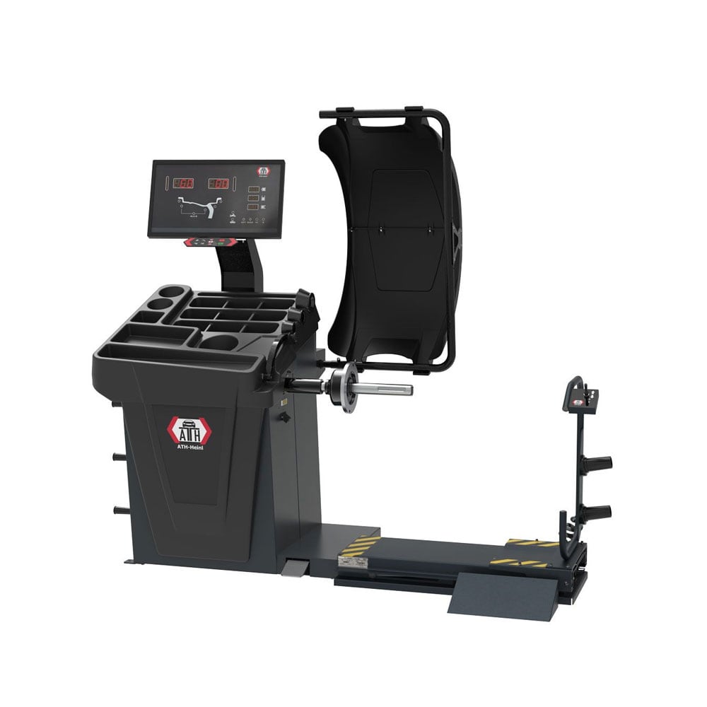 ATH W®44 P Plus Wuchtmaschine mit Radheber & Pneumatischer Spannung