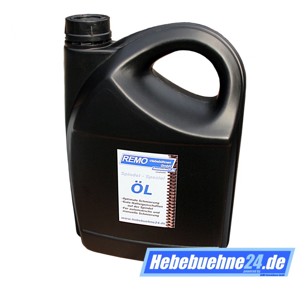 Öl für Hebebühne, 5 Liter Behälter für die Spindelschmierung, perfekt zur Hebebühnen Wartung