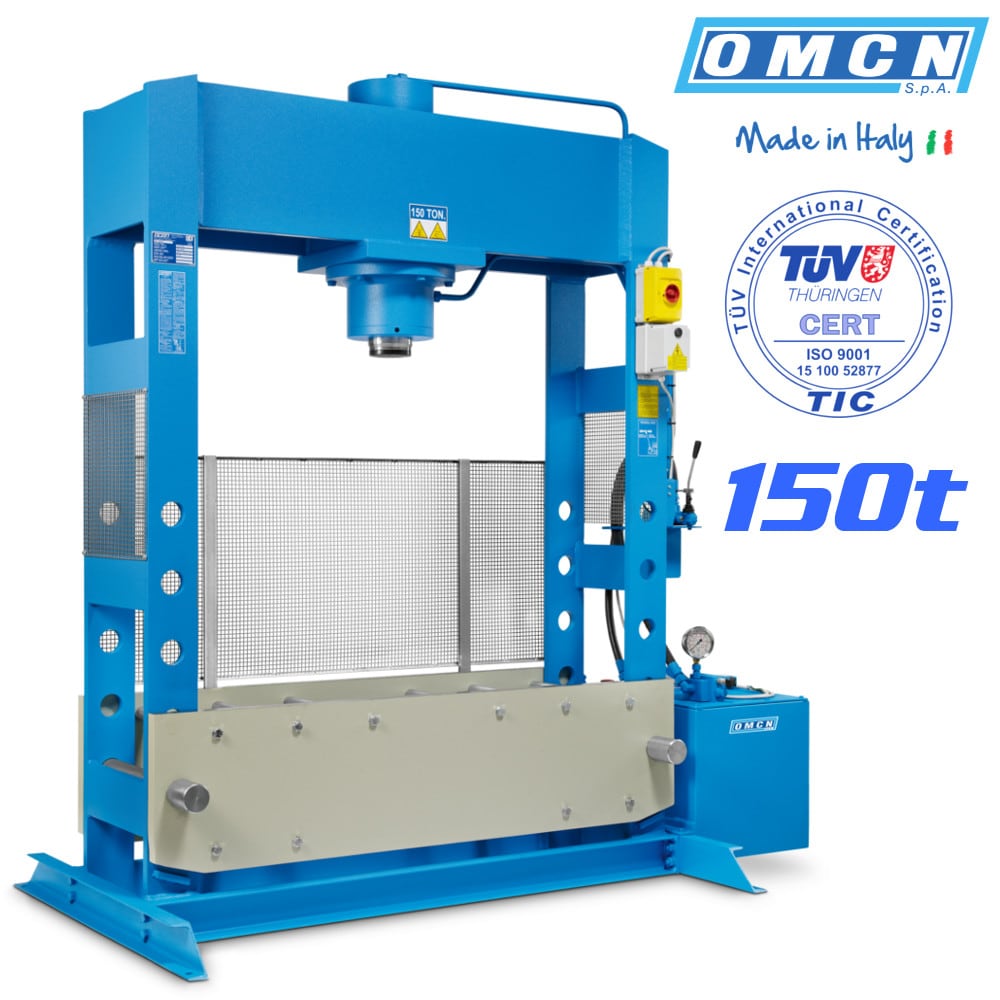 Hydraulikpresse 150t » OMCN 204/WE » Platzsparend » Elektrohydraulisch