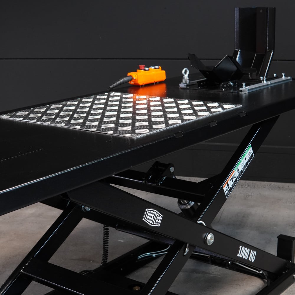 TRUSTERS POWERLIFT1000 » Motorrad » 1000 kg Tragkraft » Schwarz