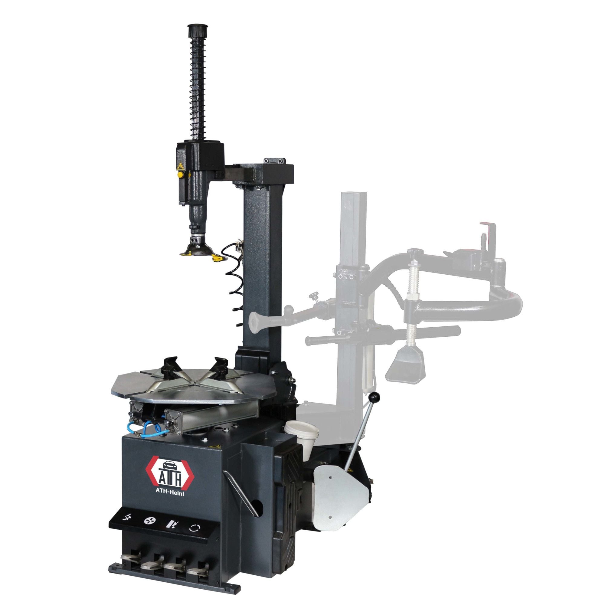 ATH Heinl M33 » Reifenmontiermaschine mit kippbarem Mast » bis 22" Zoll Außenspannung