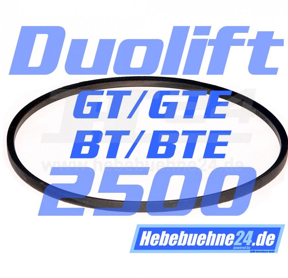 Keilriemen für Hofmann Duolift 2500 GT / GTE / BT / BTE / MTE / MT / MSE