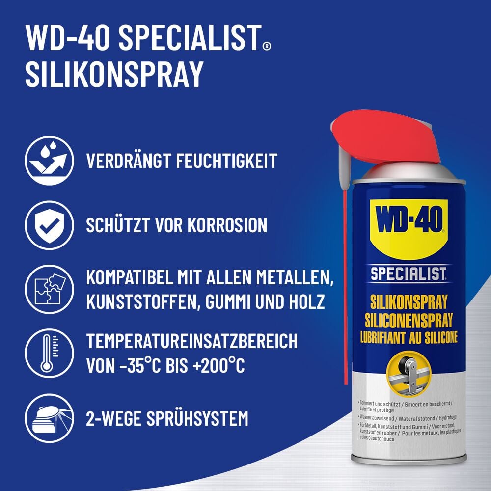 WD-40® Specialist Silikonspray » 400 ml
