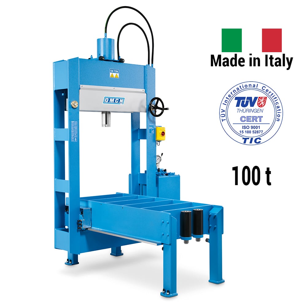 Portalpresse 100t » OMCN 164/WM » Mit beweglichem Tisch