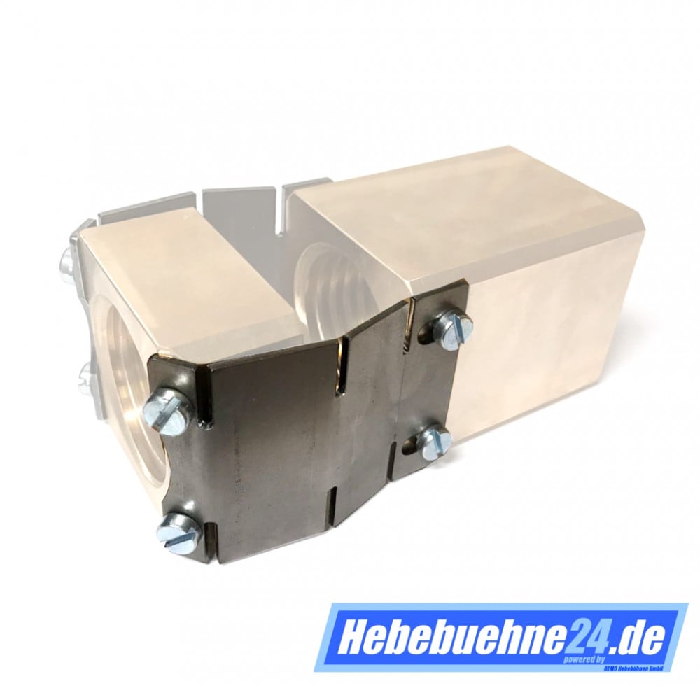 Verbindungsblech für Zippo Tragmutter und Sicherheitsmutter