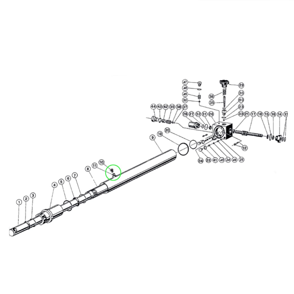 Dichtungsschraube für OMCN GP 5, GP 10