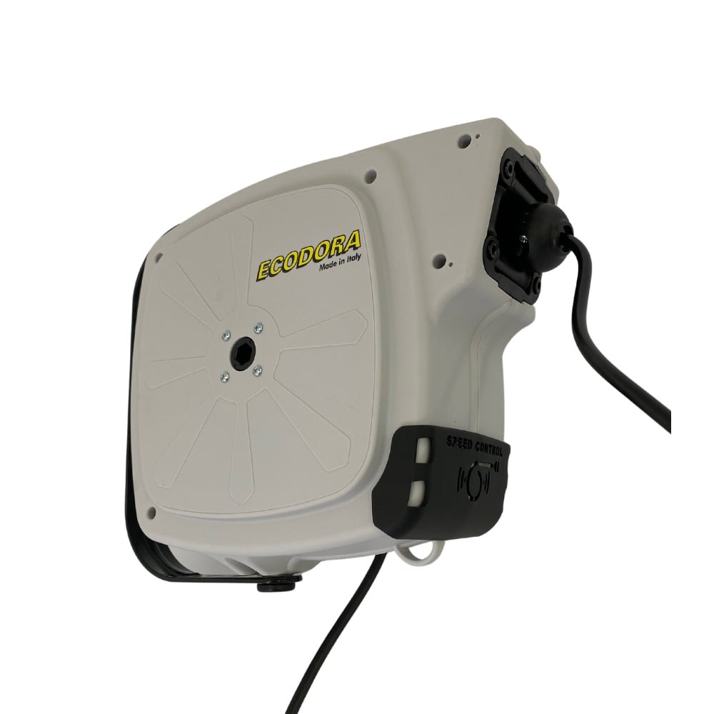 Ecodora Kabelaufroller / Schlauchaufroller 230 V | 14 m Kabel | Schukostecker | IP44