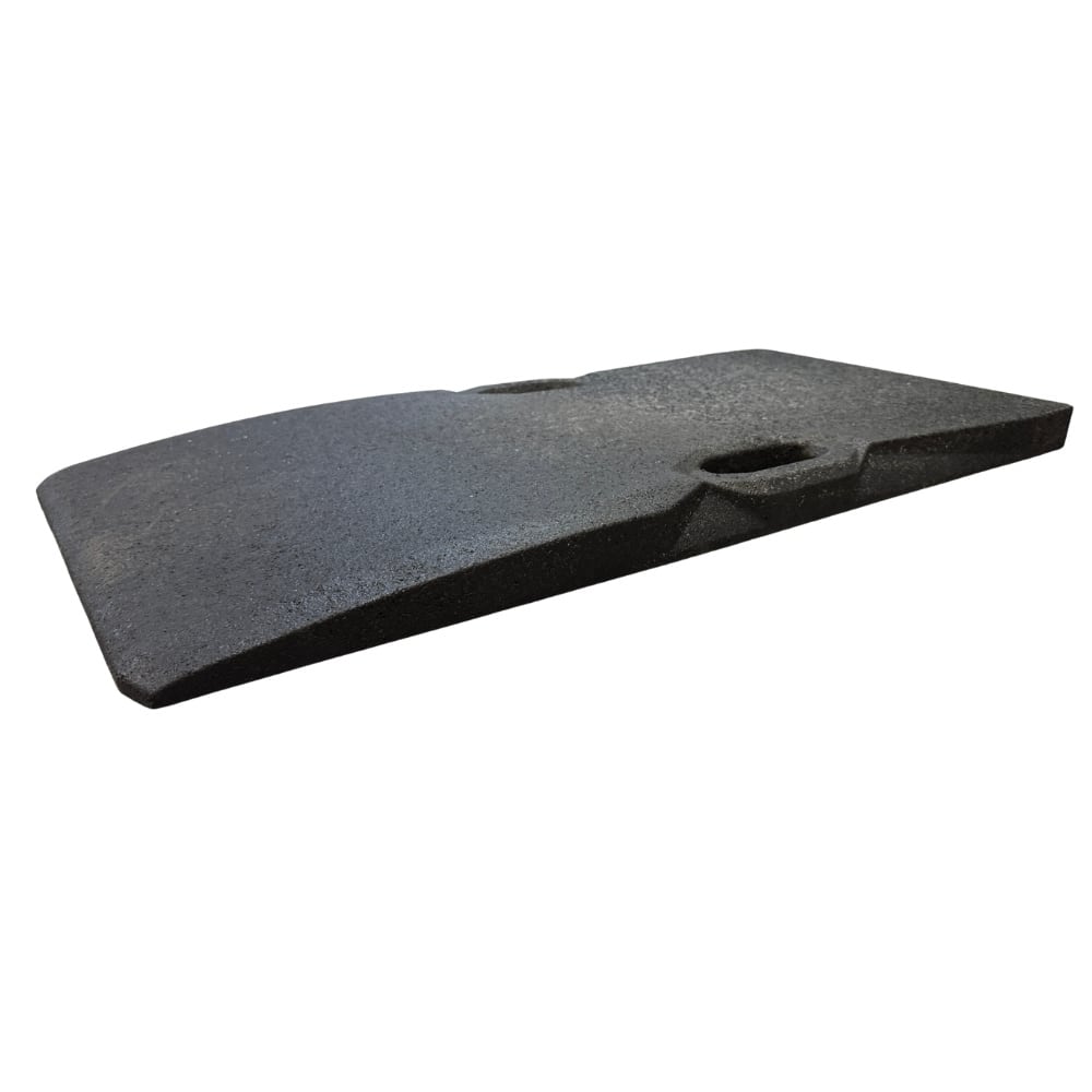 Universale Auffahrrampen aus Gummigranulat 1000x480x50mm