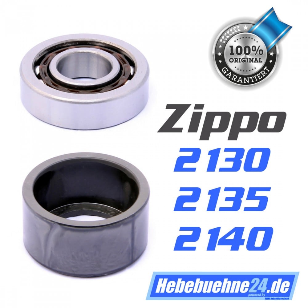 Spindellagerung kpl. für Zippo 2130, 2135, 2140, 2030, 2035, 2040, H387, H383, H388 inkl. Schmierfett