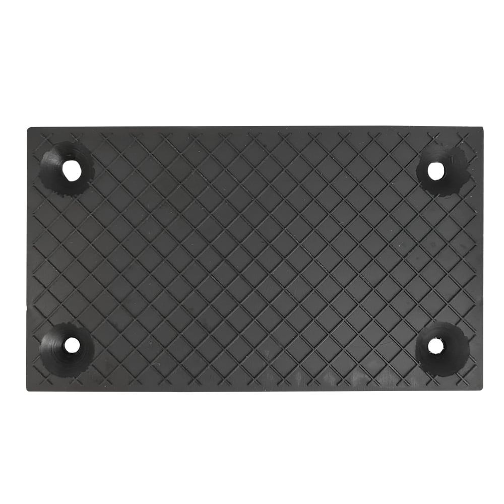Gummiauflage für TWIN BUSCH, LAUNCH » Maße 128 x 74 x 8 mm