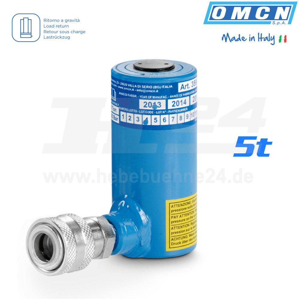 Hydraulikzylinder 5t, OMCN 359/DM, mit Federrückzug