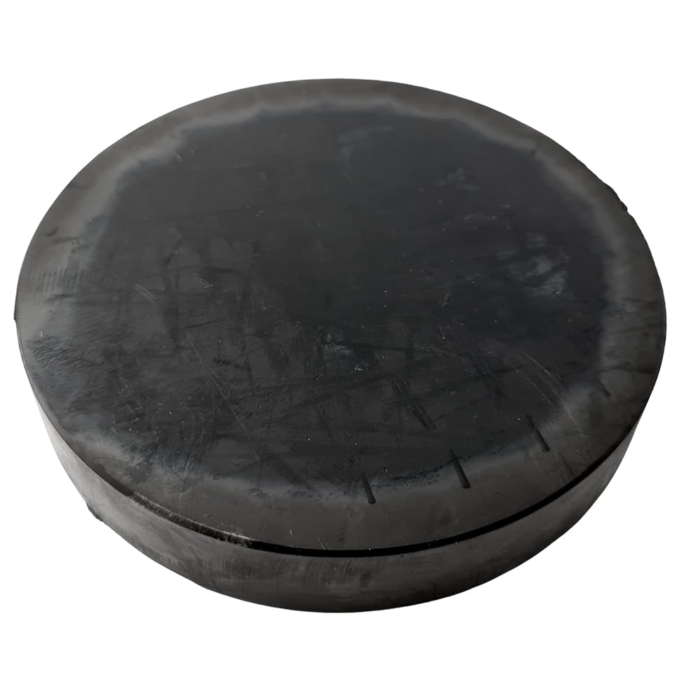Gummiauflage für Wagenheber mit Profil » Ø120 x 20 mm