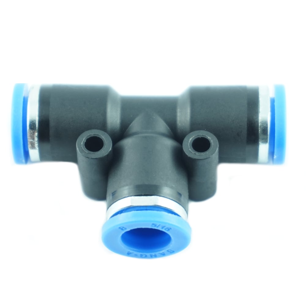 Pneumatikverbindung | T-Verbindung Ø 10 mm + 10 mm + 6 mm