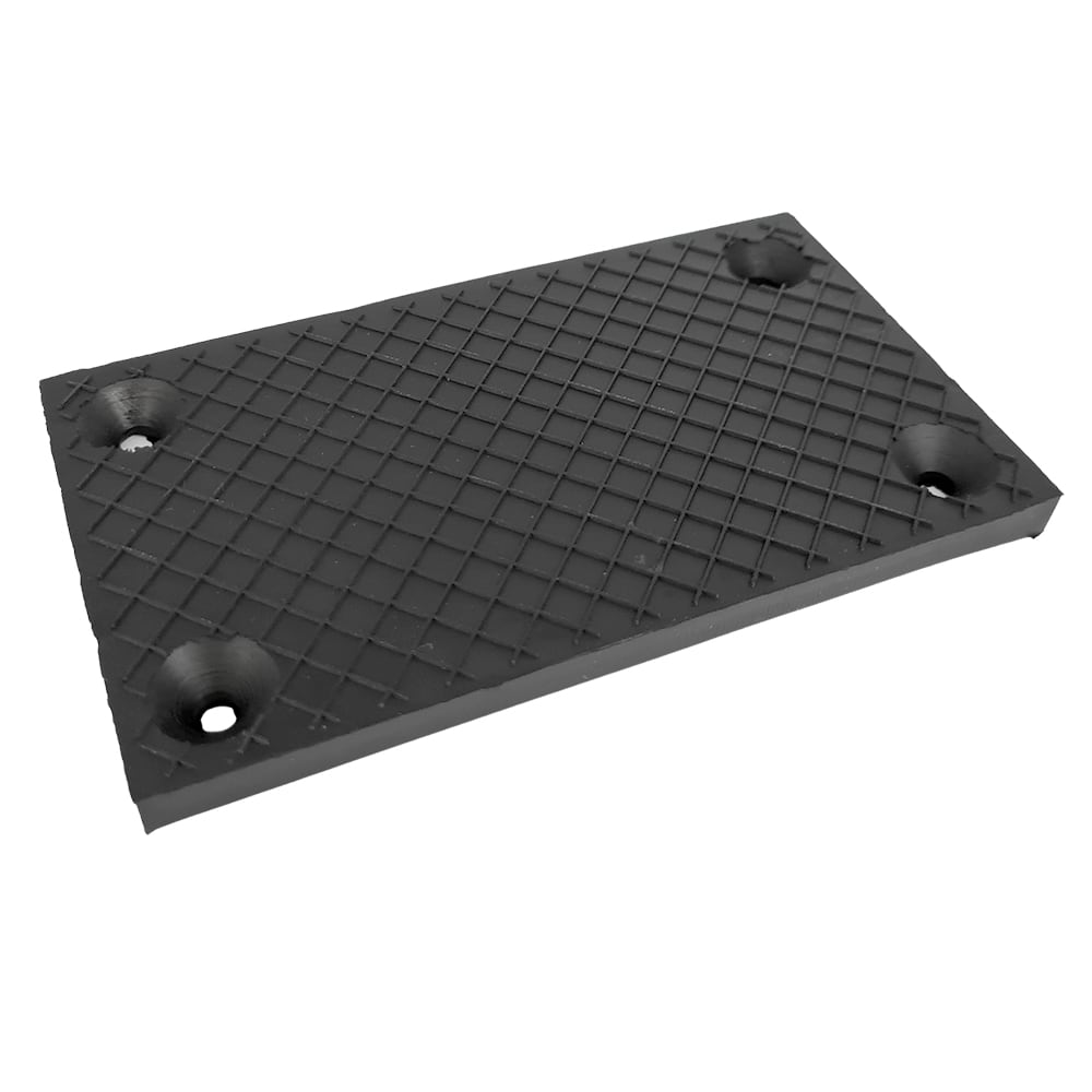 Gummiauflage für TWIN BUSCH, LAUNCH » Maße 128 x 74 x 8 mm