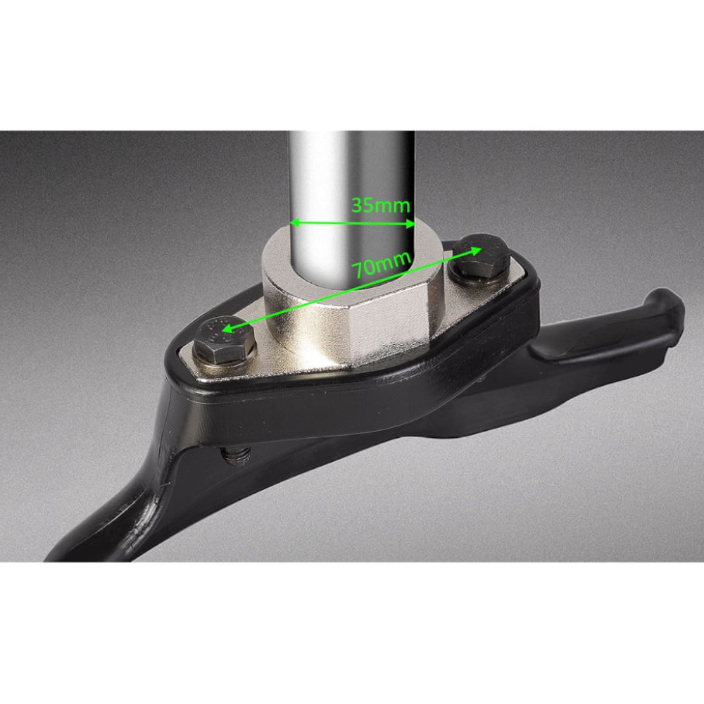 Universal Montagekopfadapter mit Ø 35mm | Für viele Montiermaschinen