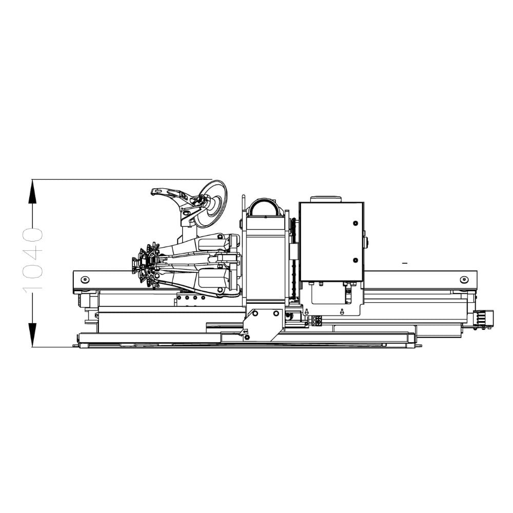 ATH 7258 | LKW-Reifenmontiermaschine bis 2.600 mm | bis 58 Zoll