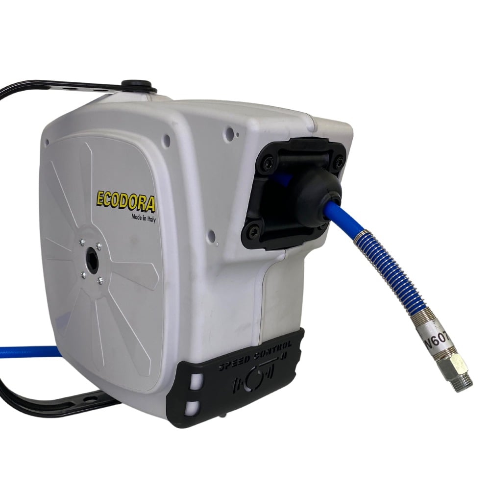 Ecodora Schlauchaufroller 42848/12/C1 | Luft + Wasser | 14 m Schlauch | Kunststoff