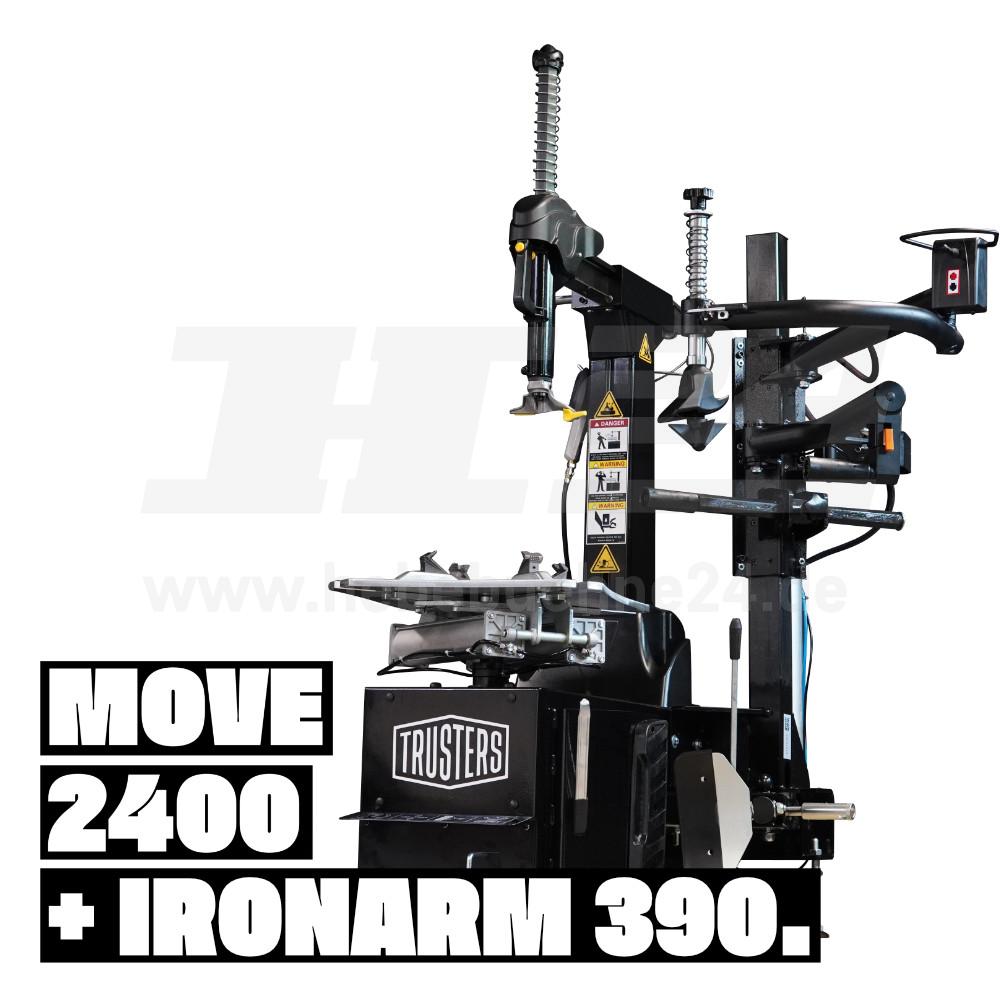 Reifenmontiermaschine TRUSTERS MOVE2400 + Hilfsarm IRONARM390