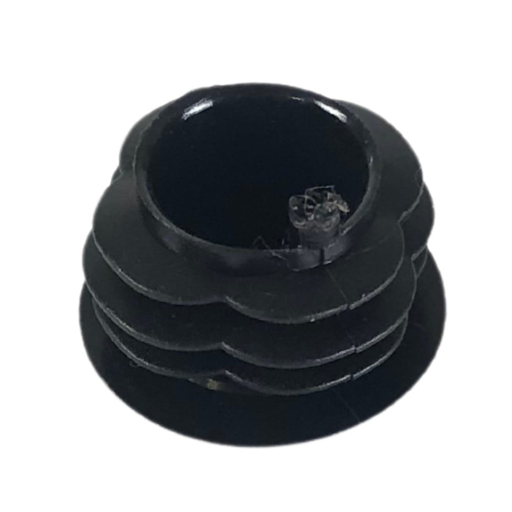 Kunststoff-Stopfen 22 mm schwarz Finkbeiner