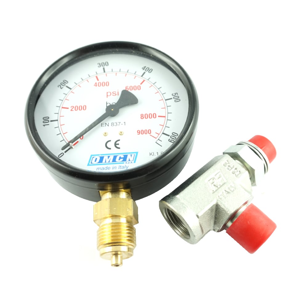 Manometer für OMCN Pressen mit 10t, 15t, 20t Art. 001