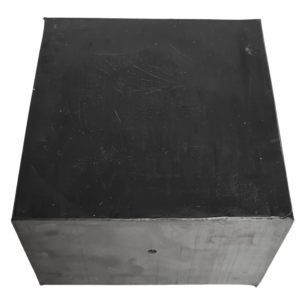 Gummiklotz für Hebebühnen » Vollmaterial » 100 x 100 x 72 mm » eckig