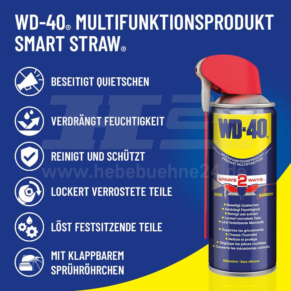 WD-40® Smart-Straw Multifunktionsprodukt » Schmieren, Reinigen, Lösen » 400 ml