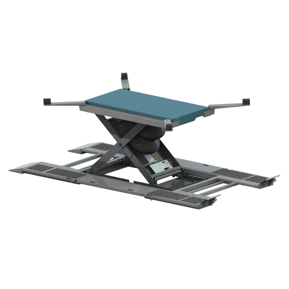 HERKULES AirgoMatic Pro 3513 DUO-11 | Radfreiheber 3,5 t | Druckluft