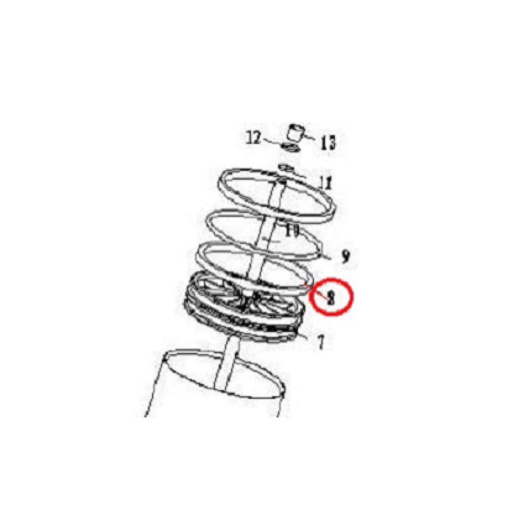 V-Dichtung 184x173 (Abdrückzylinder) für ATH M72