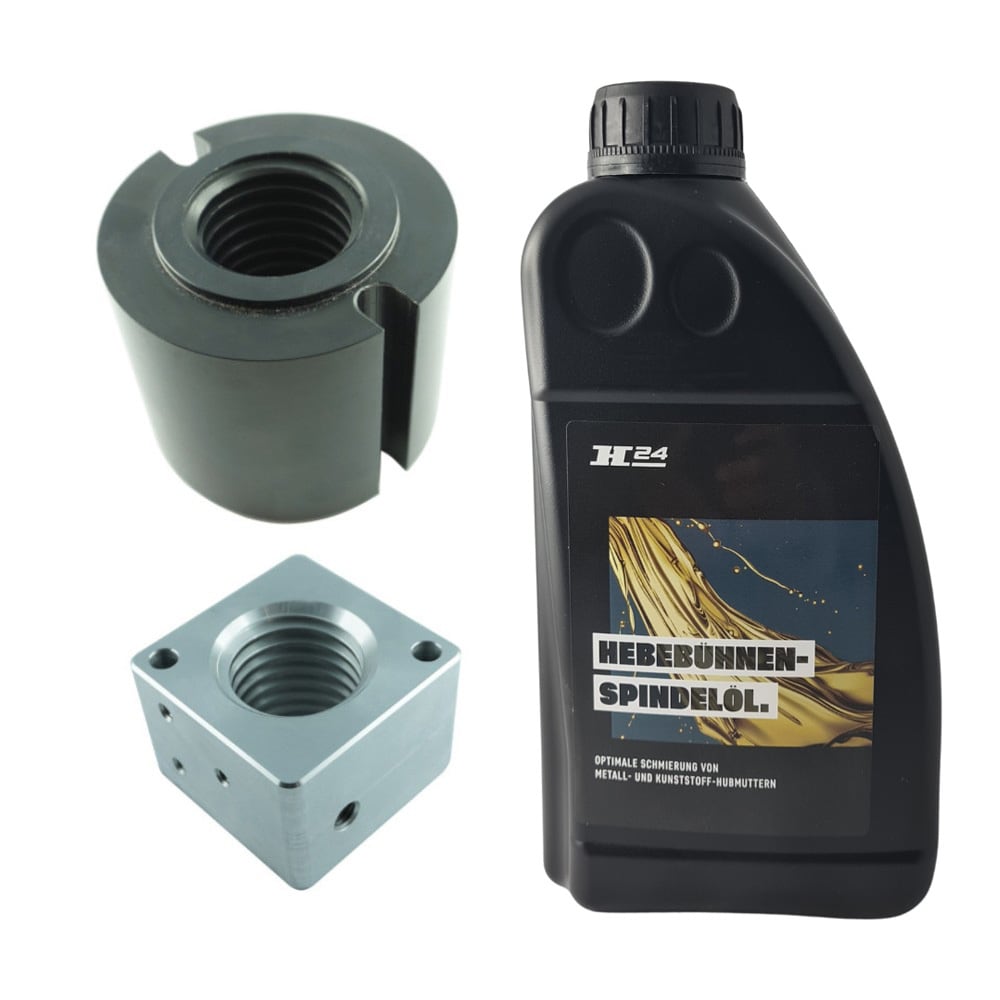 Hubmutter-Paket für Nussbaum SL, SLE, SL U