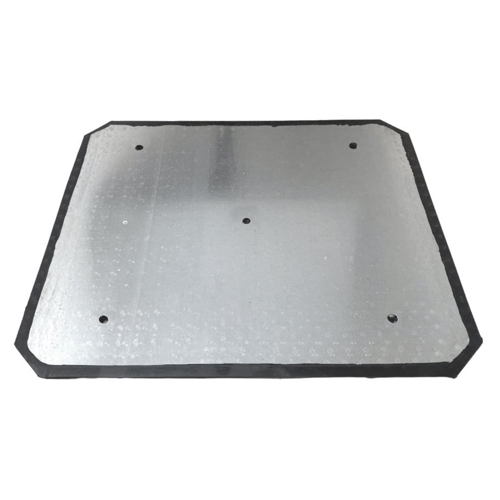 Gummiplatte für Slift und IME Hebebühnen » 400 x 350 x 12 mm » verstärkt