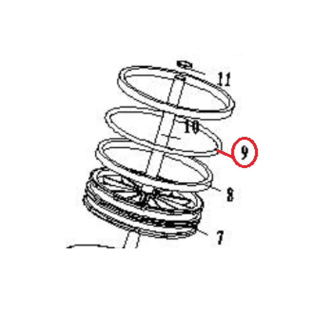 O-Ring Ø180x5.7 für ATH M72