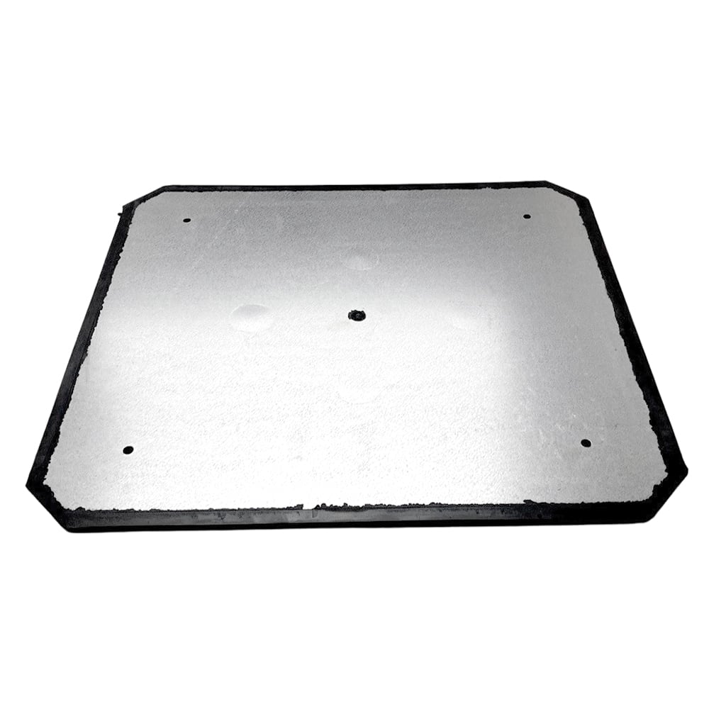 Gummiplatte für Slift und IME Hebebühnen » 400 x 350 x 16 mm » verstärkt