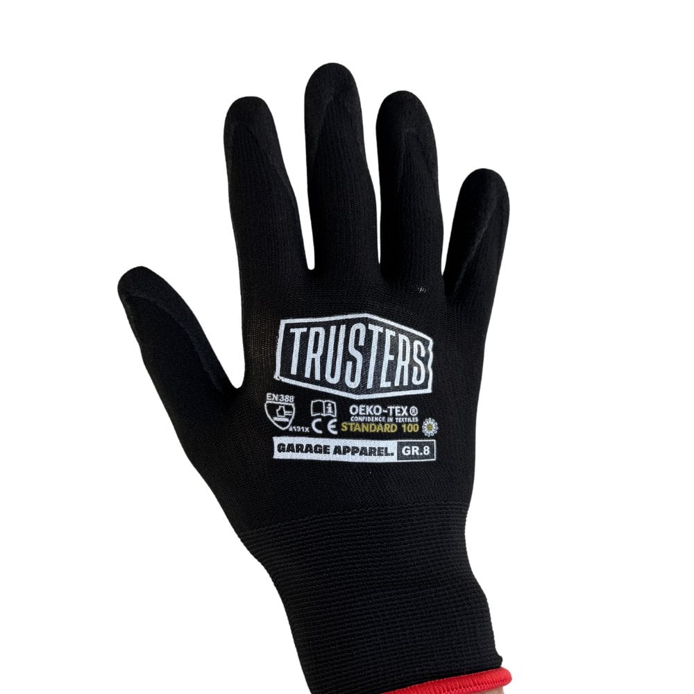 TRUSTERS GRIP Arbeitshandschuhe - Für Touchscreen, OEKO-TEX®, 12er Pack, Gr. 9