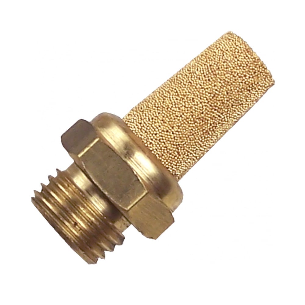 Schalldämpfer für Steuer- und Entlüftungsventil von Montiermaschinen 1/8"