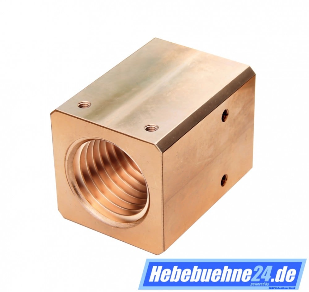 Tragmutter für Zippo 1001, 1101, 1201, 1301, 1211, 1311, 1111 » Sägezahn-Gewinde