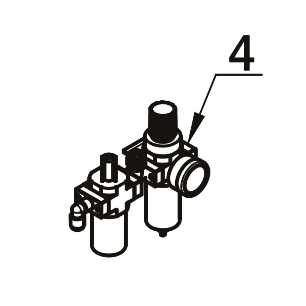 Wartungseinheit für Bright 810, M806B, 870, 890,