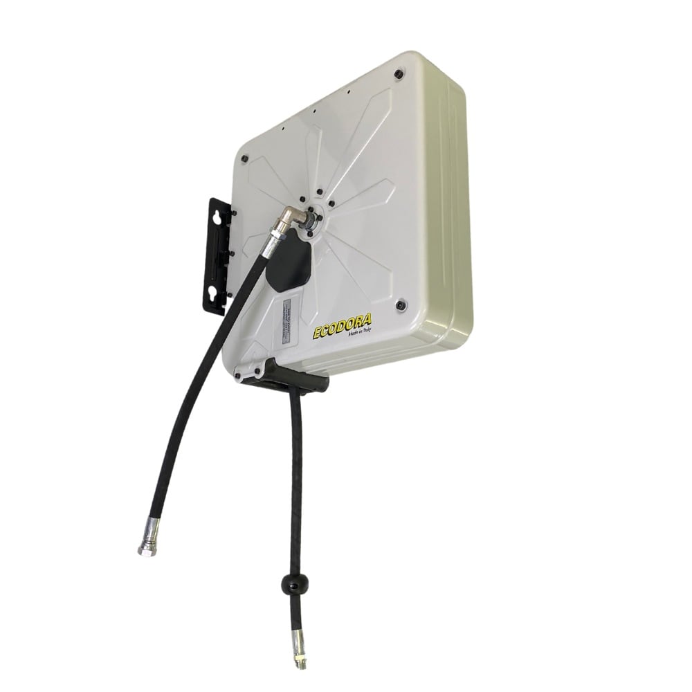 Ecodora Schlauchaufroller 4440/42/C1 | Öl | 15 m Schlauch | Gehäuse aus ABS