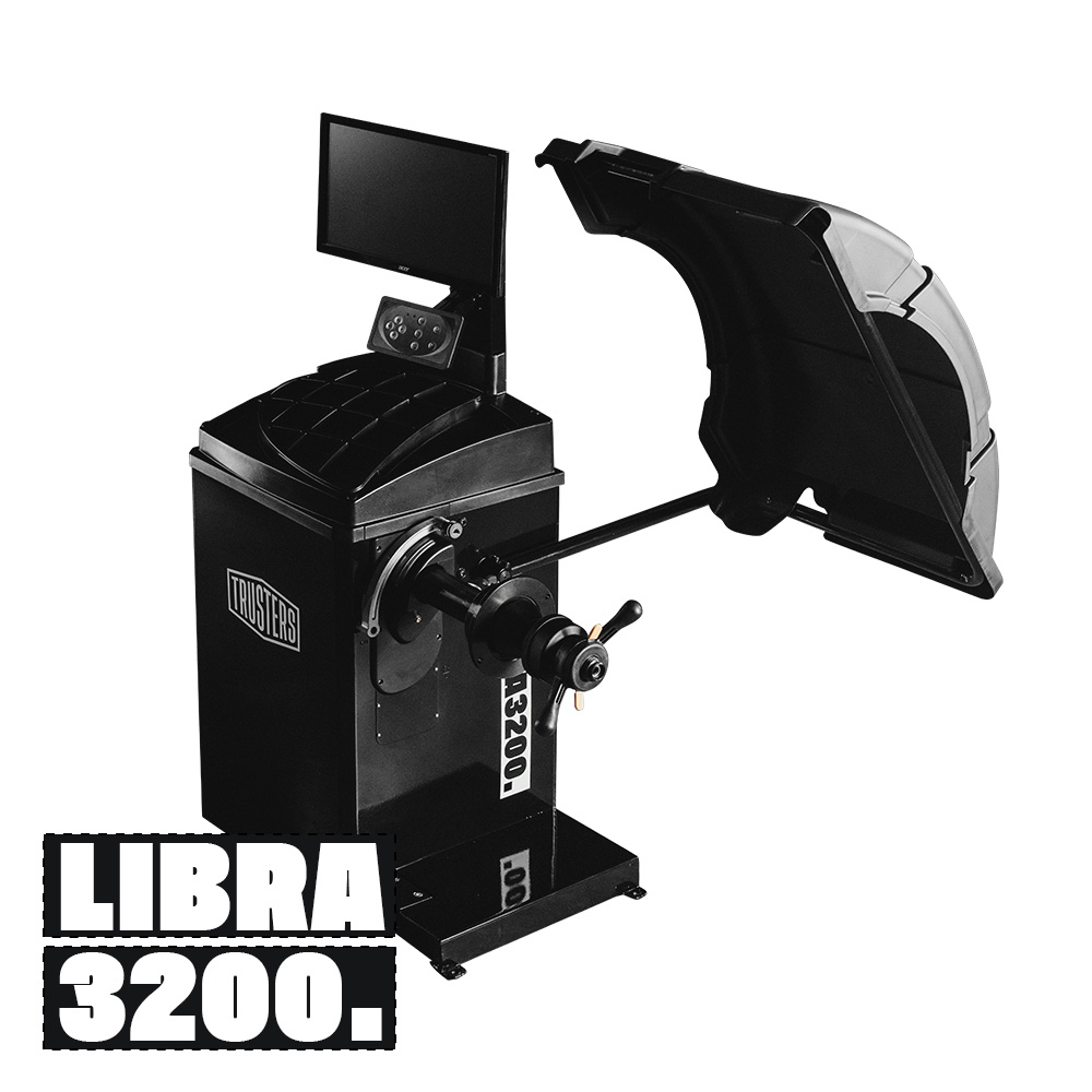 TRUSTERS LIBRA3200 - Auswuchtmaschine 10'' bis 28'' mit Sonar