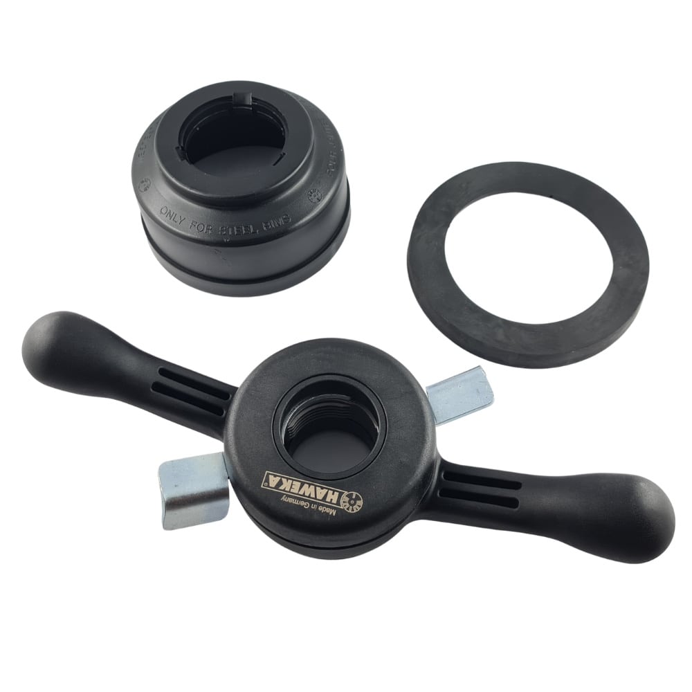 Haweka Schnellspannmutter Set | Pro Grip TR 38 x 3